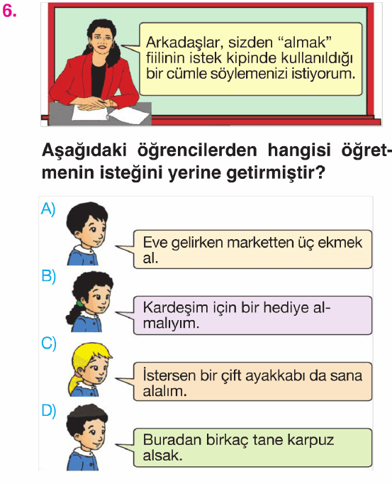 7. Sınıf Türkçe İletişim-4 Testi Çöz