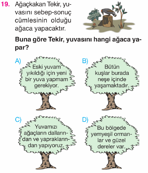5. Sınıf Türkçe Cümlede Anlam 2 Testi Çöz