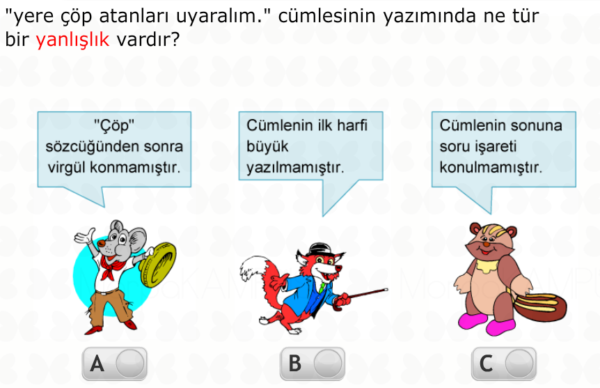 2. Sınıf Türkçe Değerlerimiz Teması Testi